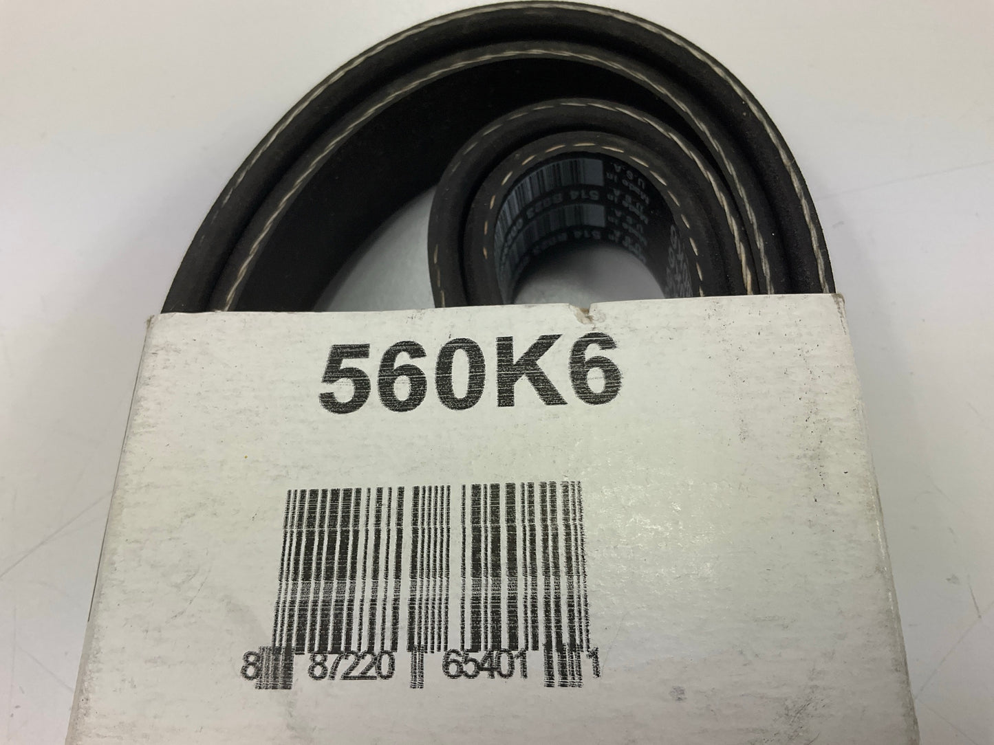 Drive Works 560K6 Serpentine Belt - 6 Ribs