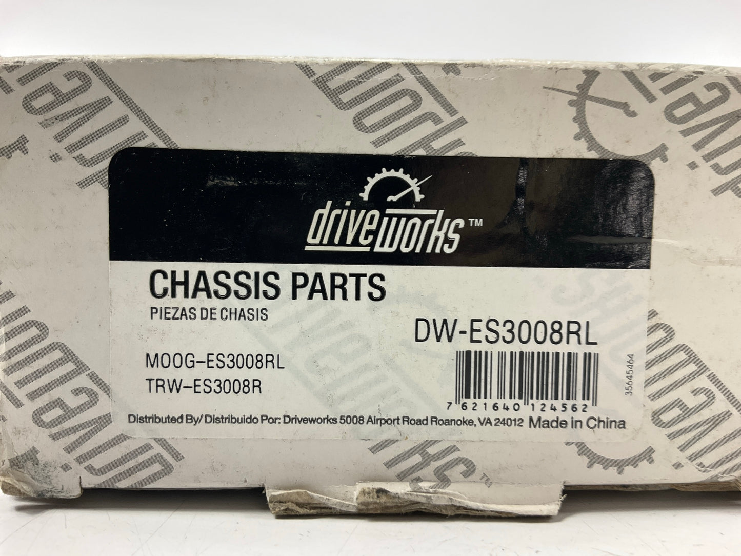 Drive Works DW-ES3008RL Front Outer Steering Tie Rod End