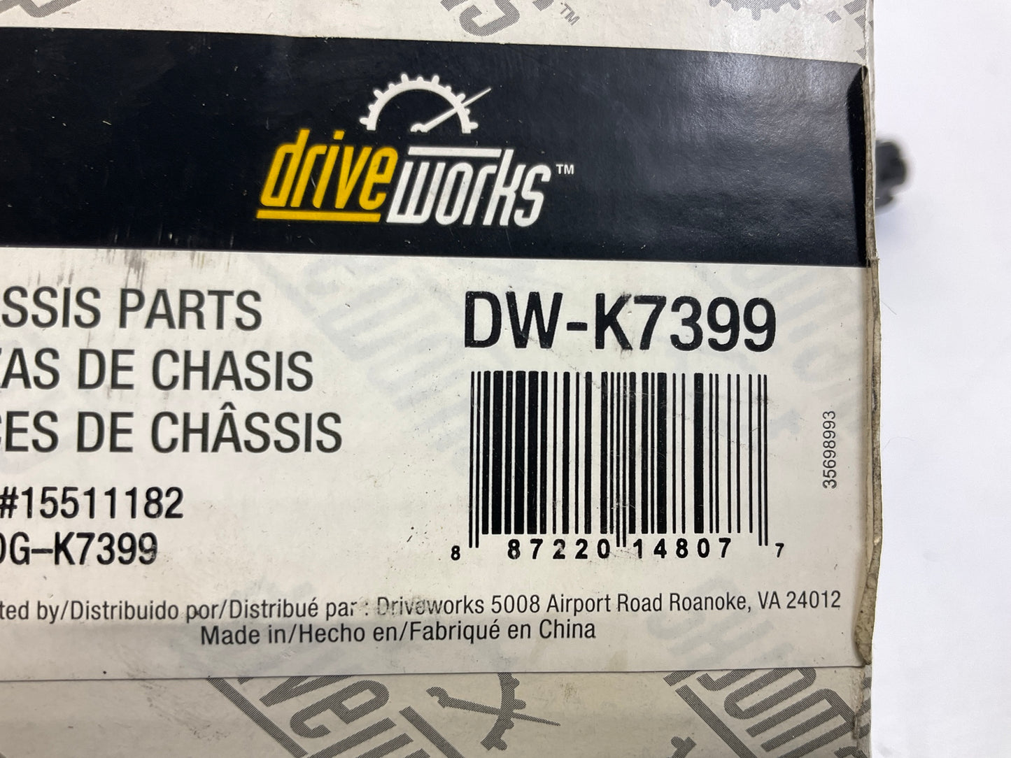Drive Works DW-K7399 Front Lower Suspension Ball Joint