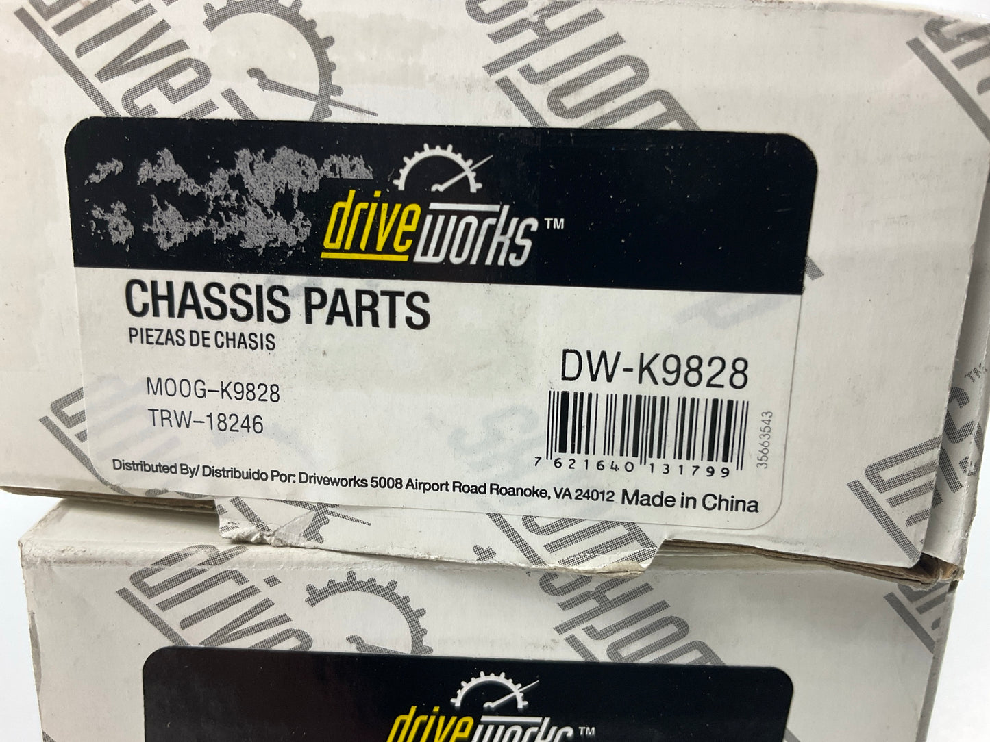 (2) Drive Works DW-K9828 Front Suspension Stabilizer Sway Bar Link Kit