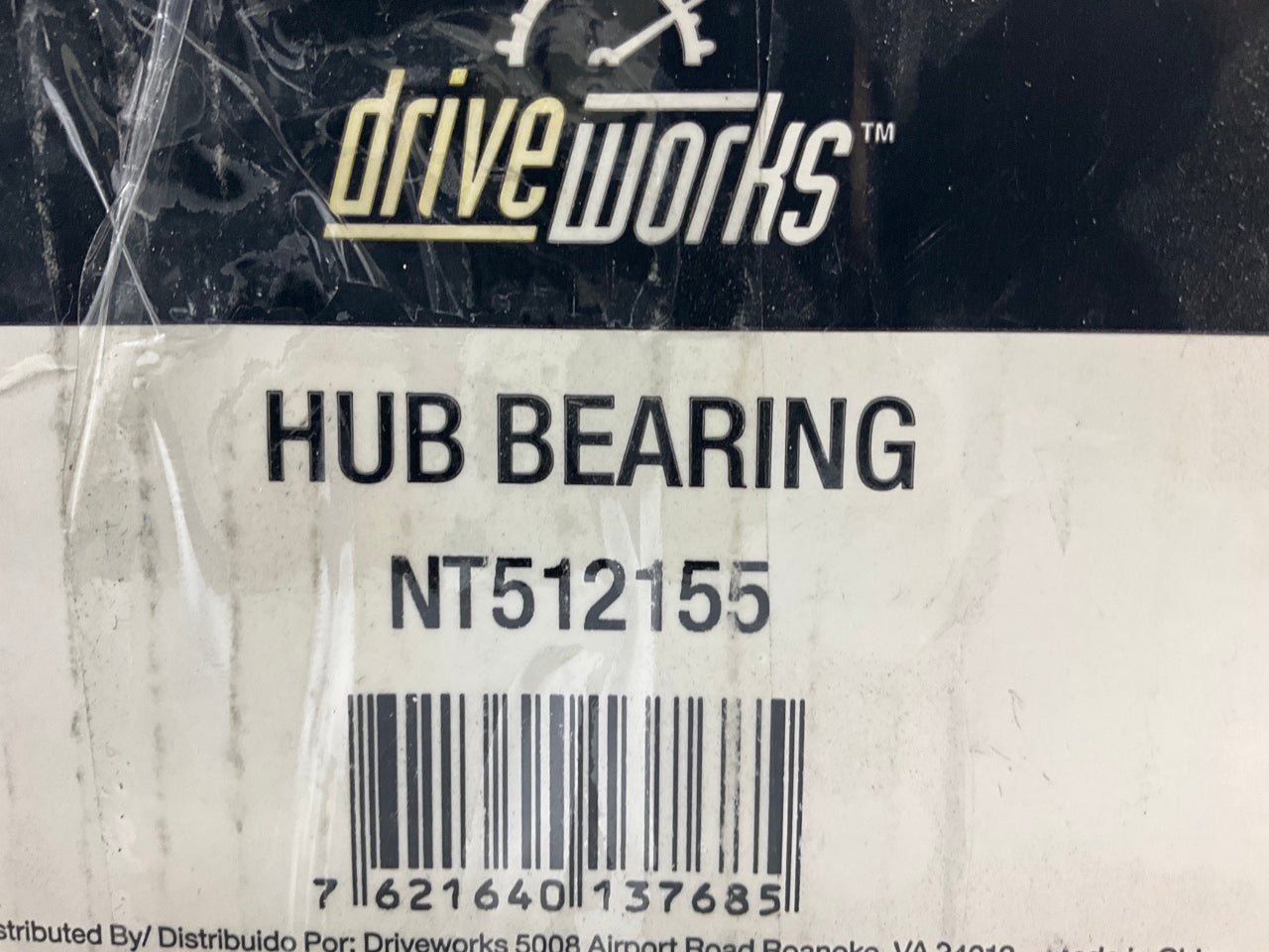 Drive Works NT512155 Rear Wheel Bearing Hub