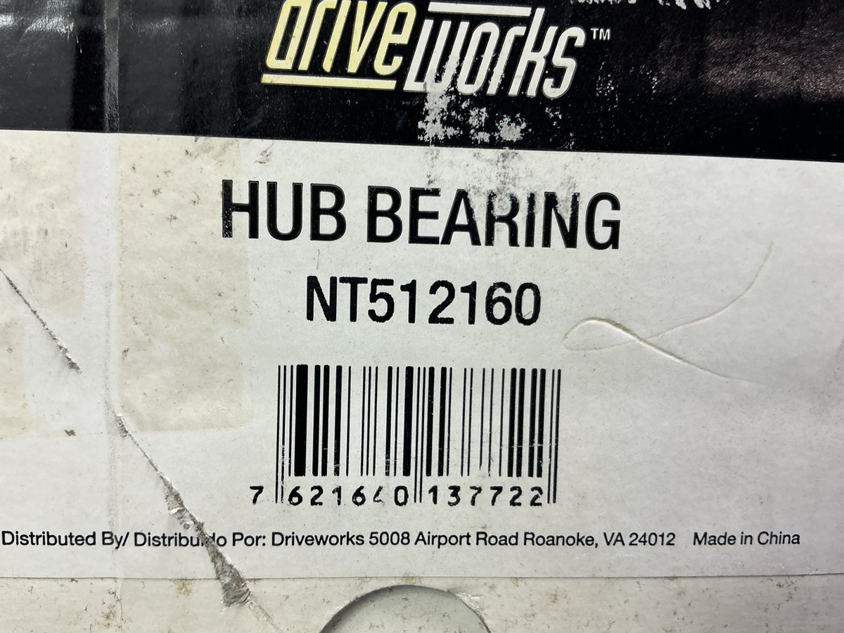 Drive Works NT512160 Rear Wheel Bearing Hub