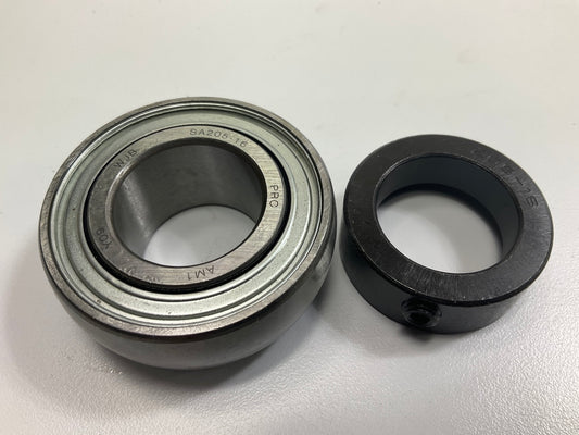 Drive Works NPS-100-RPC SA205-16 Insert Bearing 1'' Bore W/collar Spherical OD