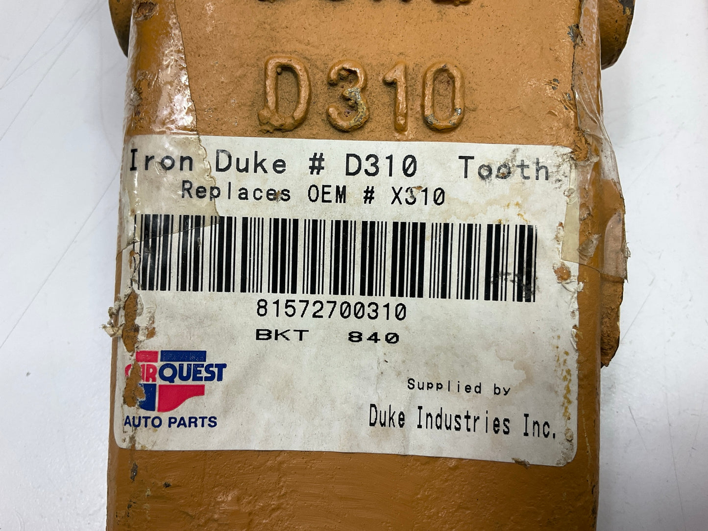 (5) DUKE Teeth D310 X310, X310SP Hensley Style Excavator Bucket Tooth
