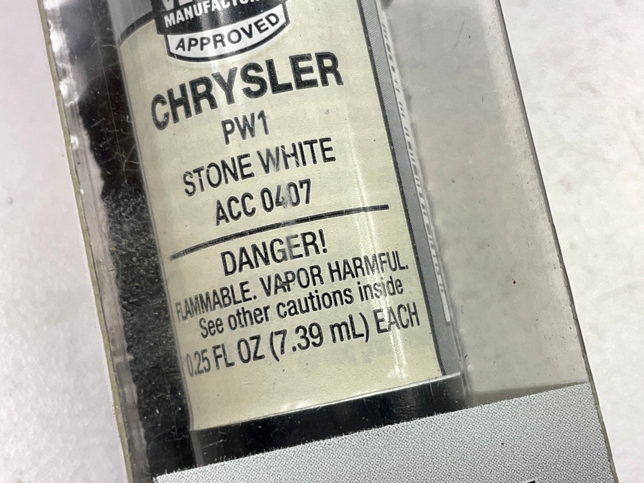 Dupli-color ACC0407 Touch Up Paint Scratch Fix Pen, Stone White For Chrysler PW1