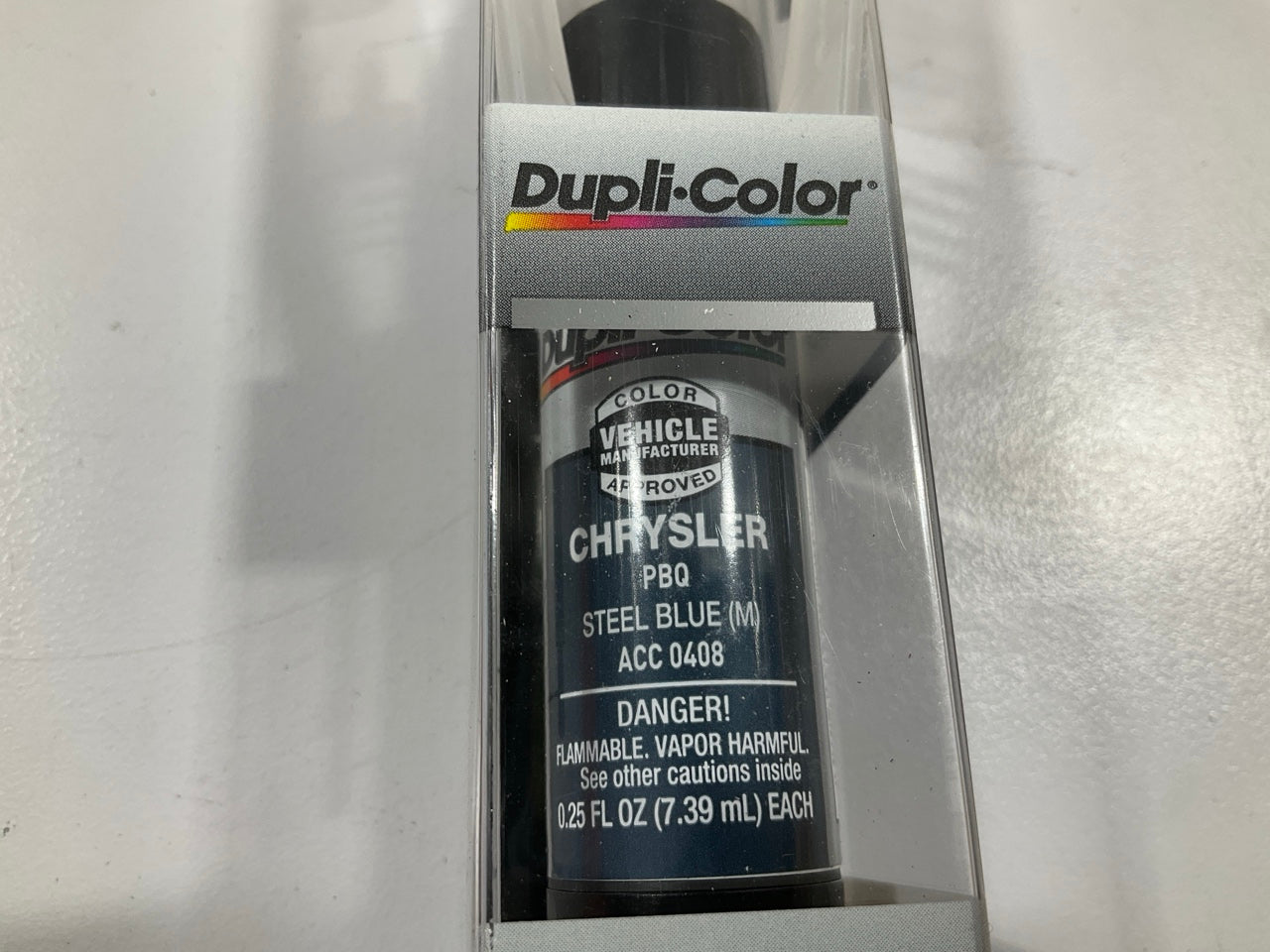 Dupli-color ACC0408 All-in-1 Touch Up Paint For Chrysler Steel Blue (M) PBQ