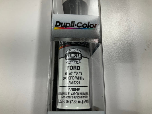 Dupli-color AFM0229 All-in-1 Touch Up Paint For Ford Oxford White 9L,A9,Y0,YZ