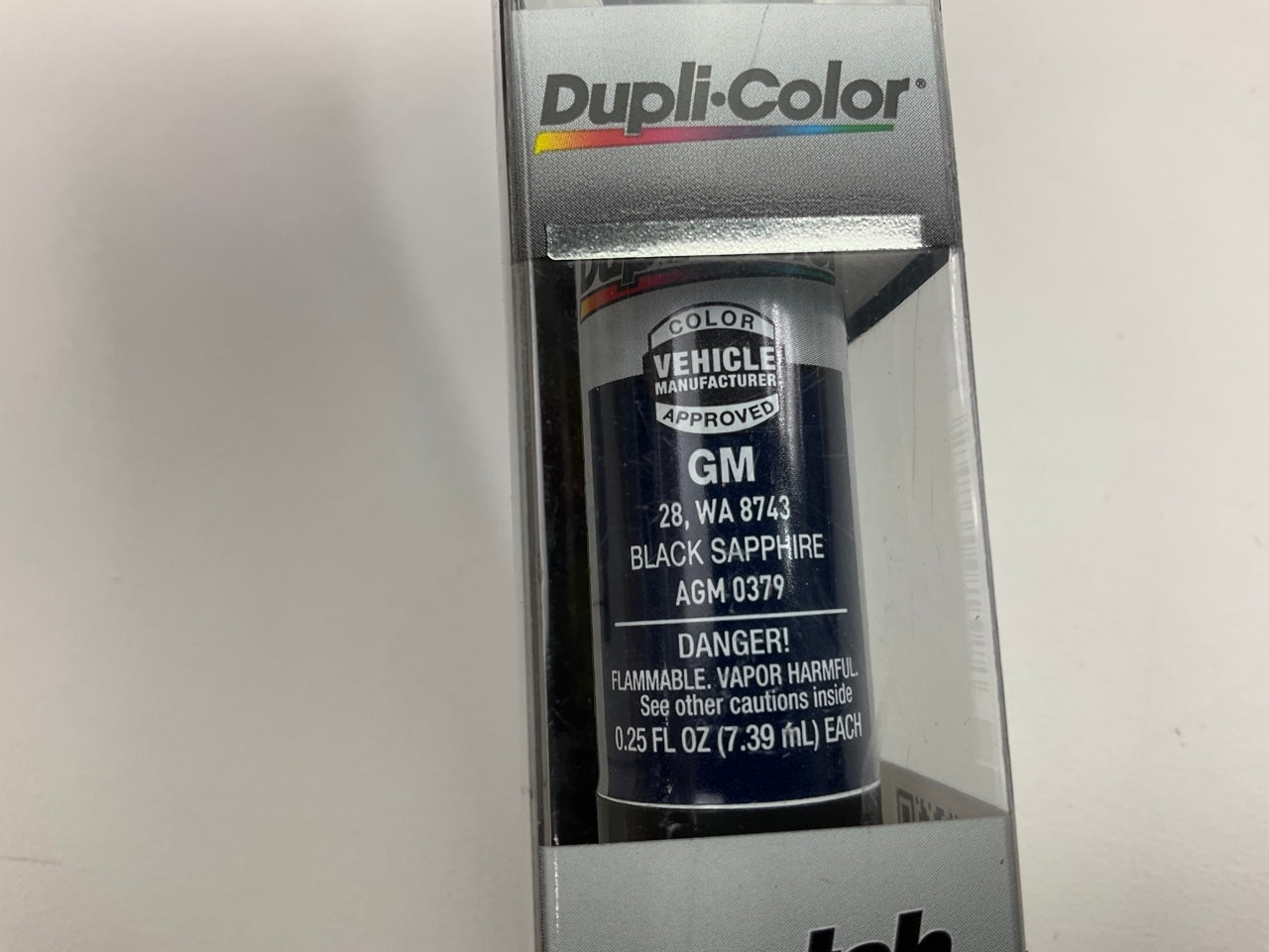 Dupli-color Touch Up Paint Scratch Fix Pen 28, WA8743 BLACK SAPPHIRE For GM