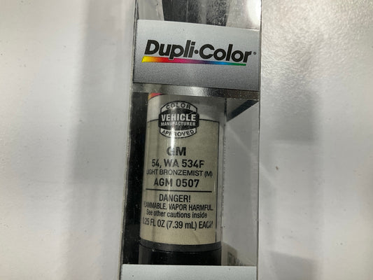 Dupli-Color AGM0507 Touch Up Paint Pen For GM Light Bronzemist 54WA 534F .25 Oz