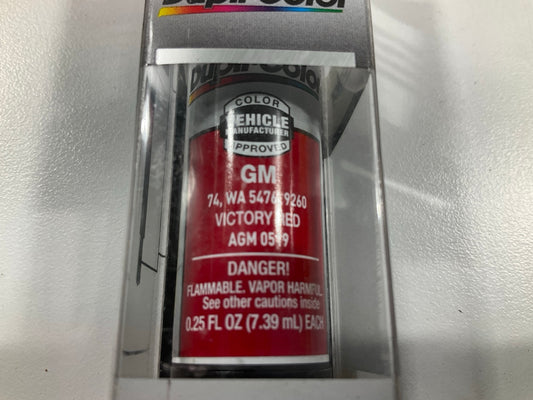Dupli-color AGM0519 Touch Up Paint Scratch Fix Pen GM Victory Red 74 WA5476 9260