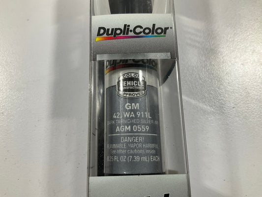 Dupli-Color AGM0559 All-in-1 Touch Up Paint, GM Dark Tarnished Silver 42WA 911