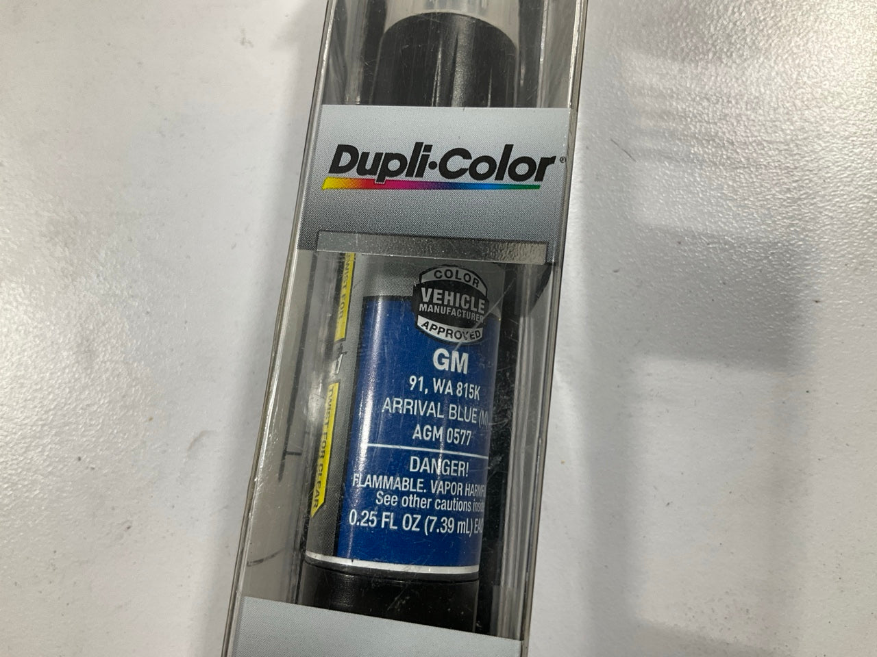 Dupli-color AGM0577 All-In-1 Touch Up Paint For GM Arrival Blue 91, WA 815K