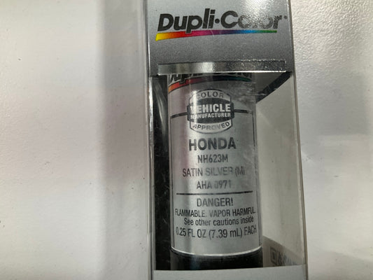 Dupli-color AHA0971 Touch Up Paint Scratch Fix Pen - NH623M SATIN SILVER (M)
