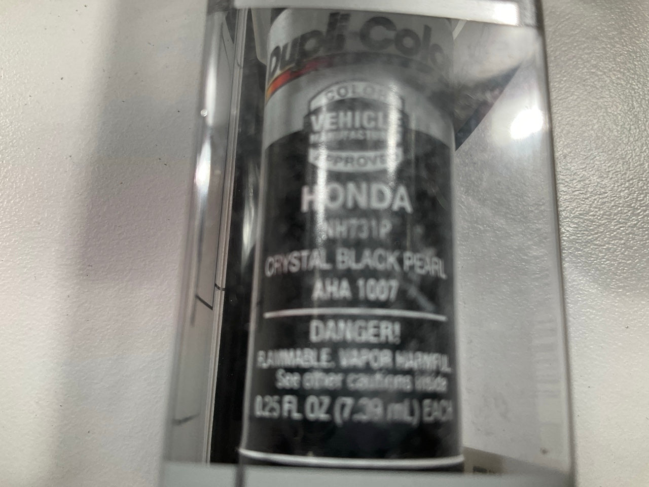 Dupli-color AHA1007 Touch Up Paint Scratch Fix Pen NH731P CRYSTAL BLACK PEARL