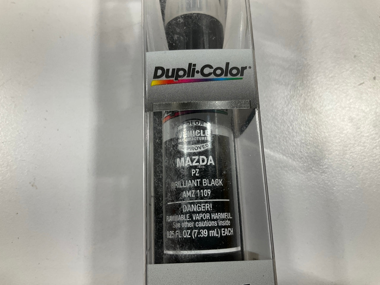 Dupli-color AMZ1109 All-in-1 Touch Up Paint For Mazda Brillant Black Code PZ