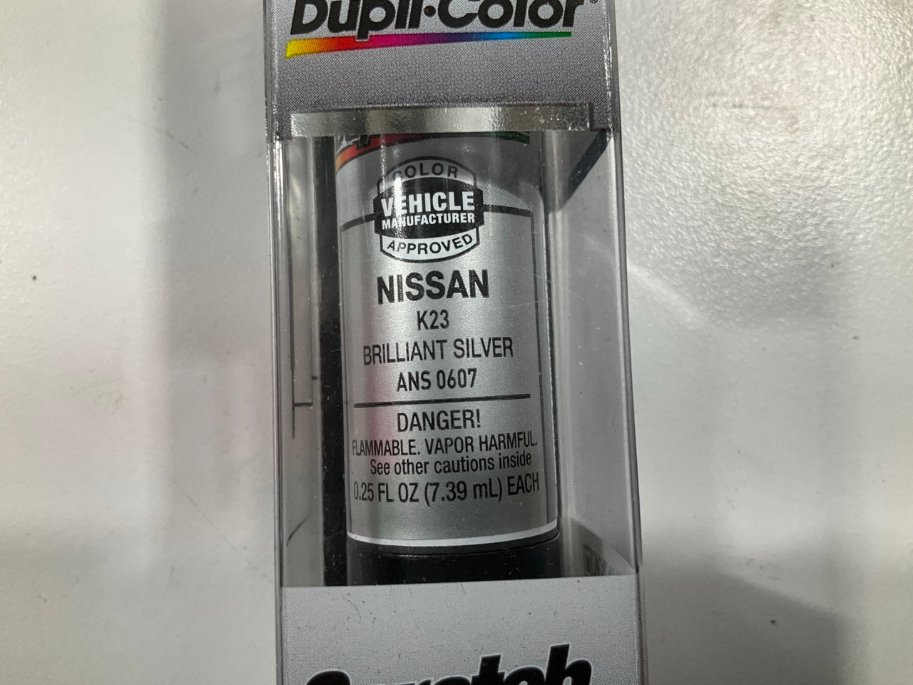 Dupli-color ANS0607 Touch Up Paint Scratch Fix Pen - K23 BRILLIANT SILVER