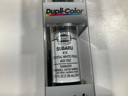 Dupli-Color ASU1357 All-In-1 Touch Up Paint For Subaru Crystal White Pearl K1X