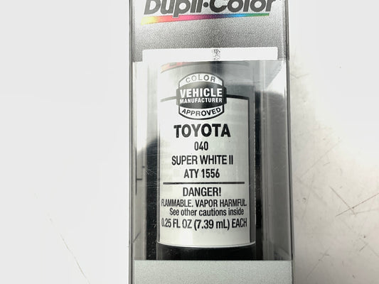 Duplicolor ATY1556 Touch Up Paint Scratch Fix Pen 040 SUPER WHITE II For Toyota
