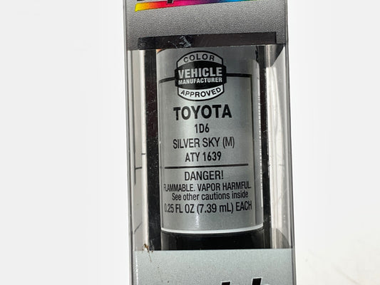 Dupli-color ATY1639 Touch Up Paint Scratch Fix Pen Silver Sky 1D6 For Toyota