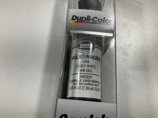 Dupli-Color AVW2041 Candy White VW Audi Exact Match Touch Up Paint Marker
