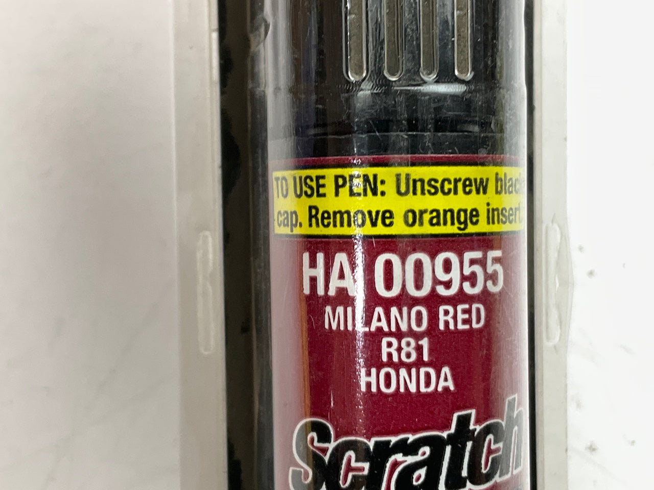 Dupli-color HA00955 Touch Up Paint Scratch Fix Pen - Milano Red R81 For Honda