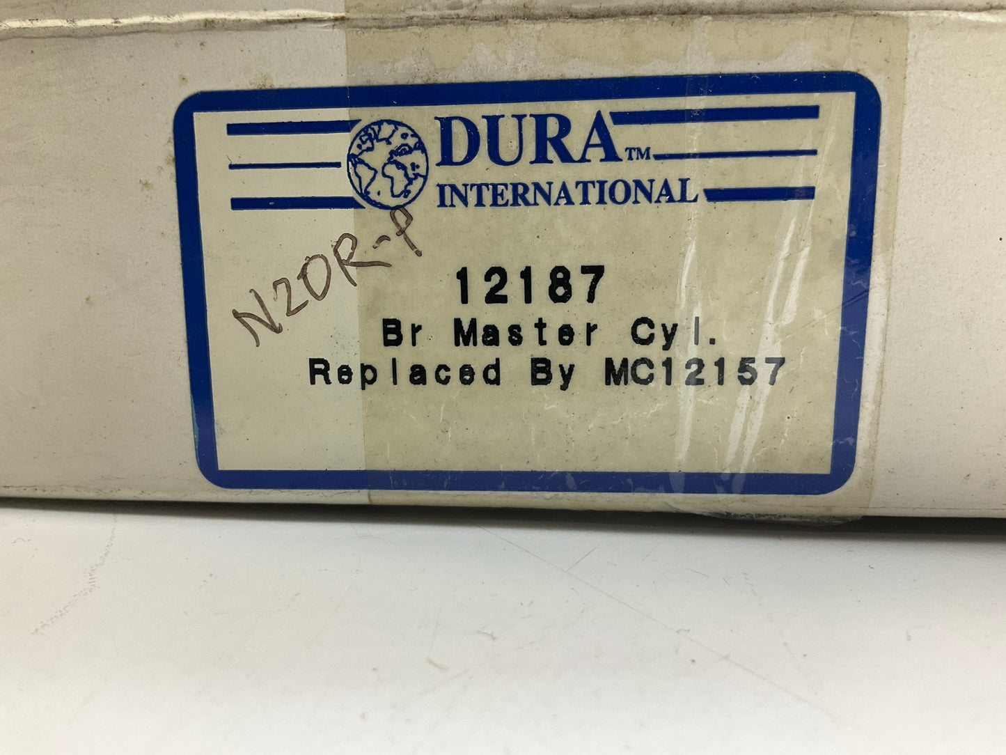 Dura International 12187 Brake Master Cylinder