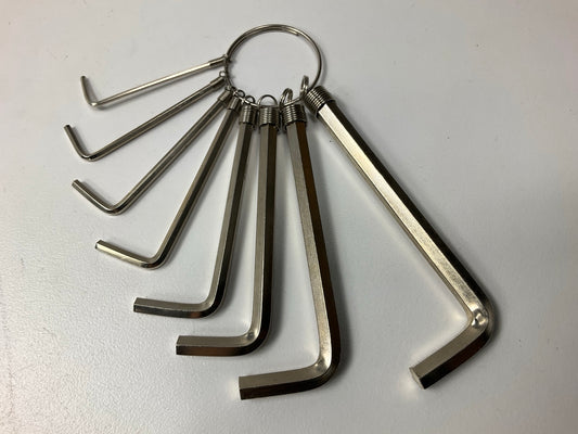 Dura Max TW40060P 8 Piece Metric Hex Key, 1.5mm To 6mm