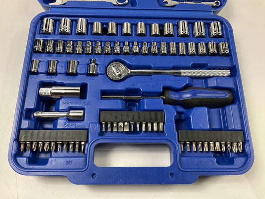 Dura Max UA50058A 113-Piece Mechanic Tool Set - Sockets Ratchet Bits Wrenches