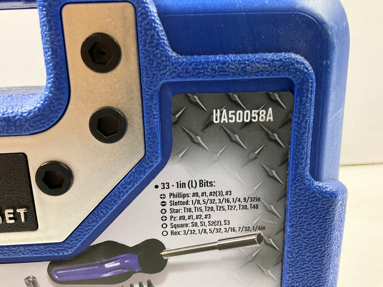Dura Max UA50058A 113-Piece Mechanic Tool Set - Sockets Ratchet Bits Wrenches