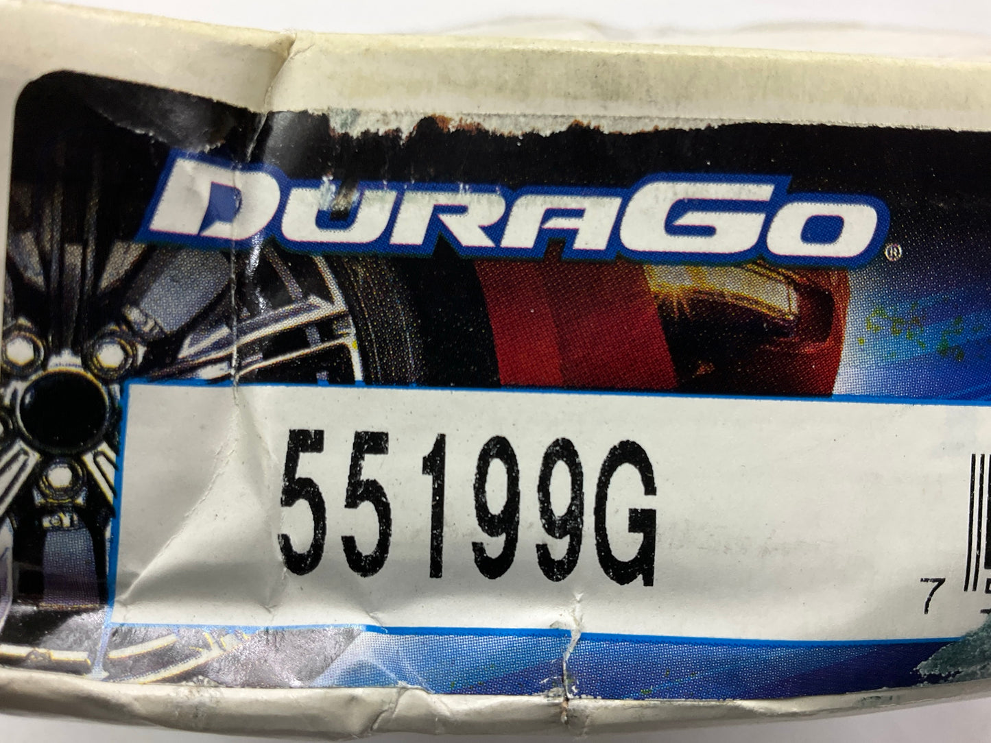 (2) Durago 55199G Rear Brake Rotor