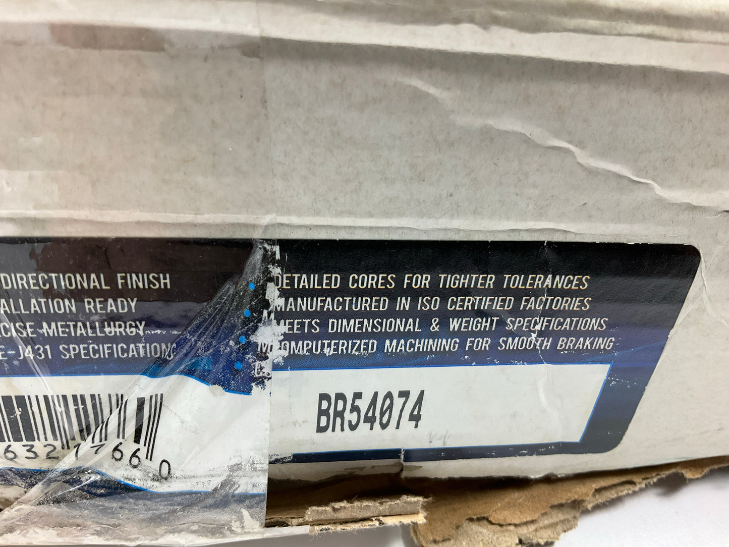 Durago BR54074 Rear Disc Brake Rotor