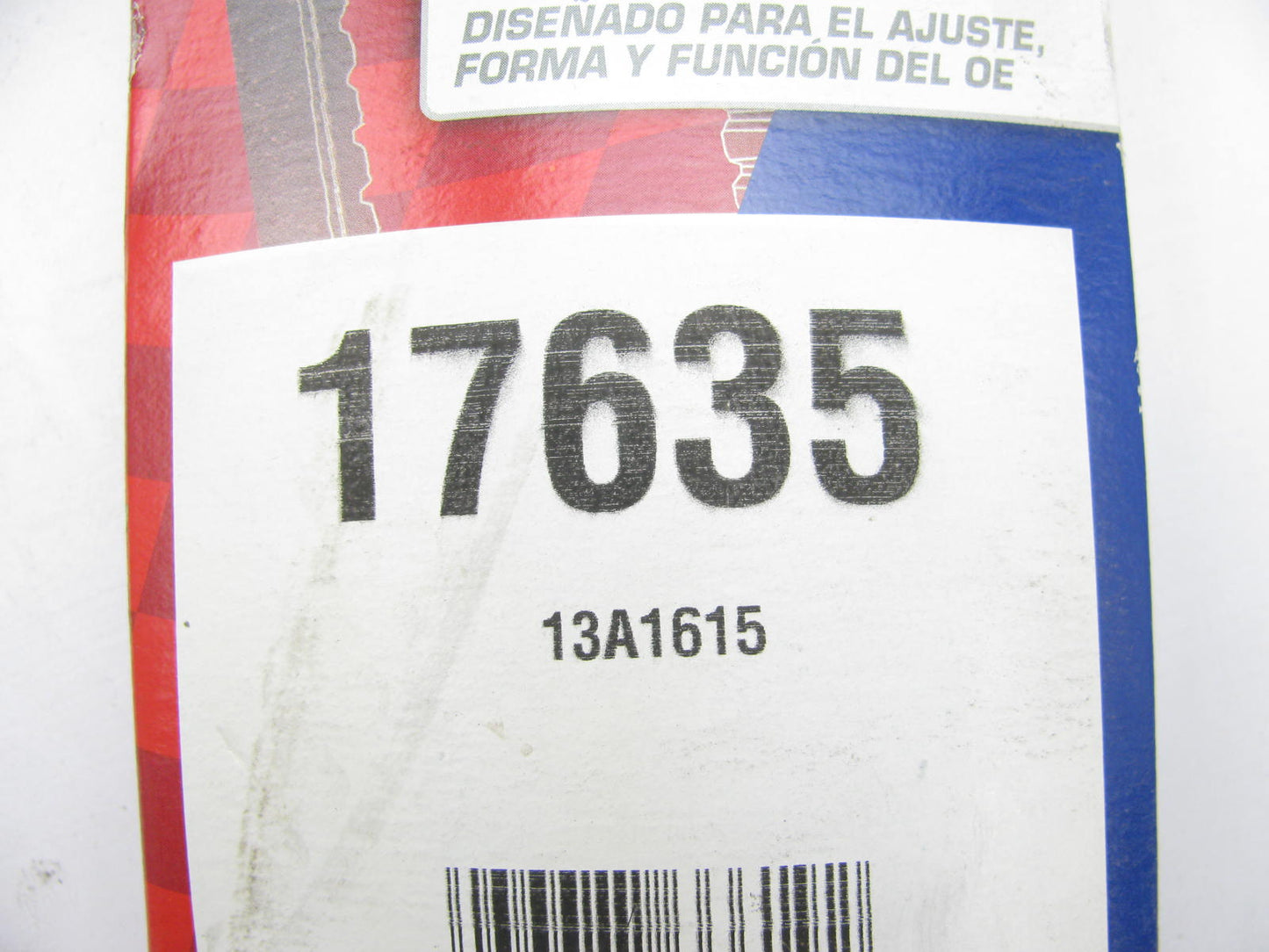 Duralast 17635 Accessory Drive Belt - 0.53'' X 63.50'' - 36 Degree
