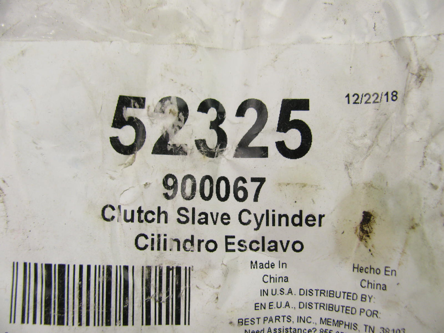 Duralast 52325 Clutch Slave Cylinder