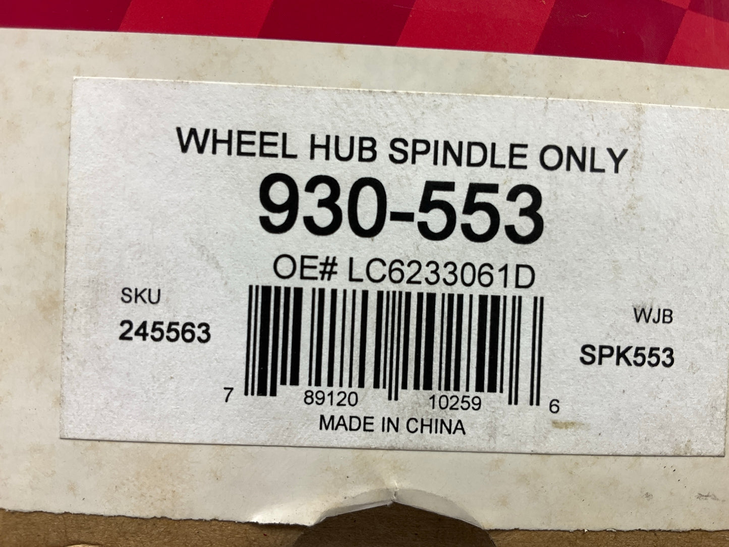 (2) Duralast 930-553 Front Wheel Hub For 2000-2006 Mazda MPV