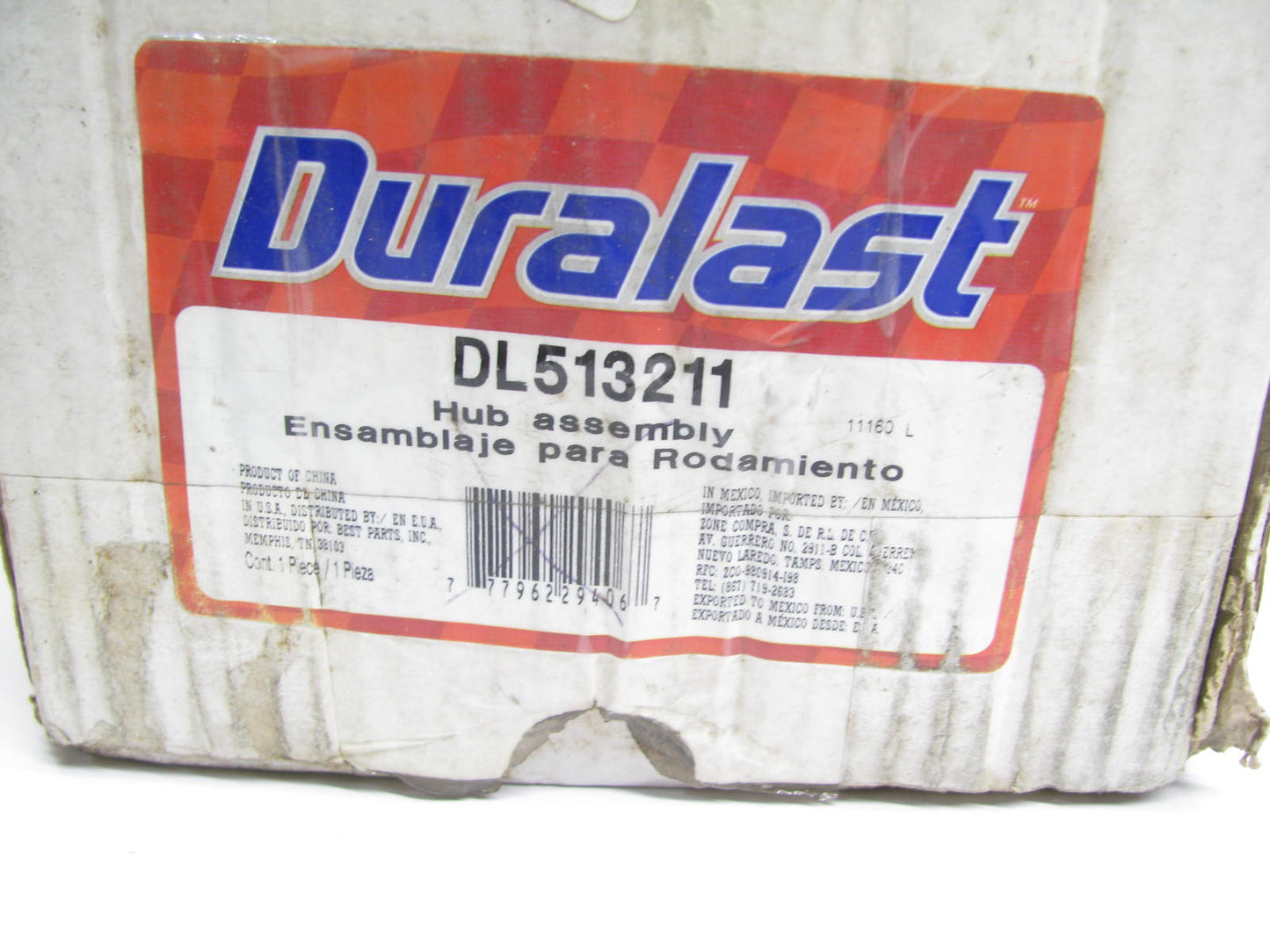 Duralast DL513211 Wheel Bearing / Hub Assy. For 2004-2005 Mazda 3
