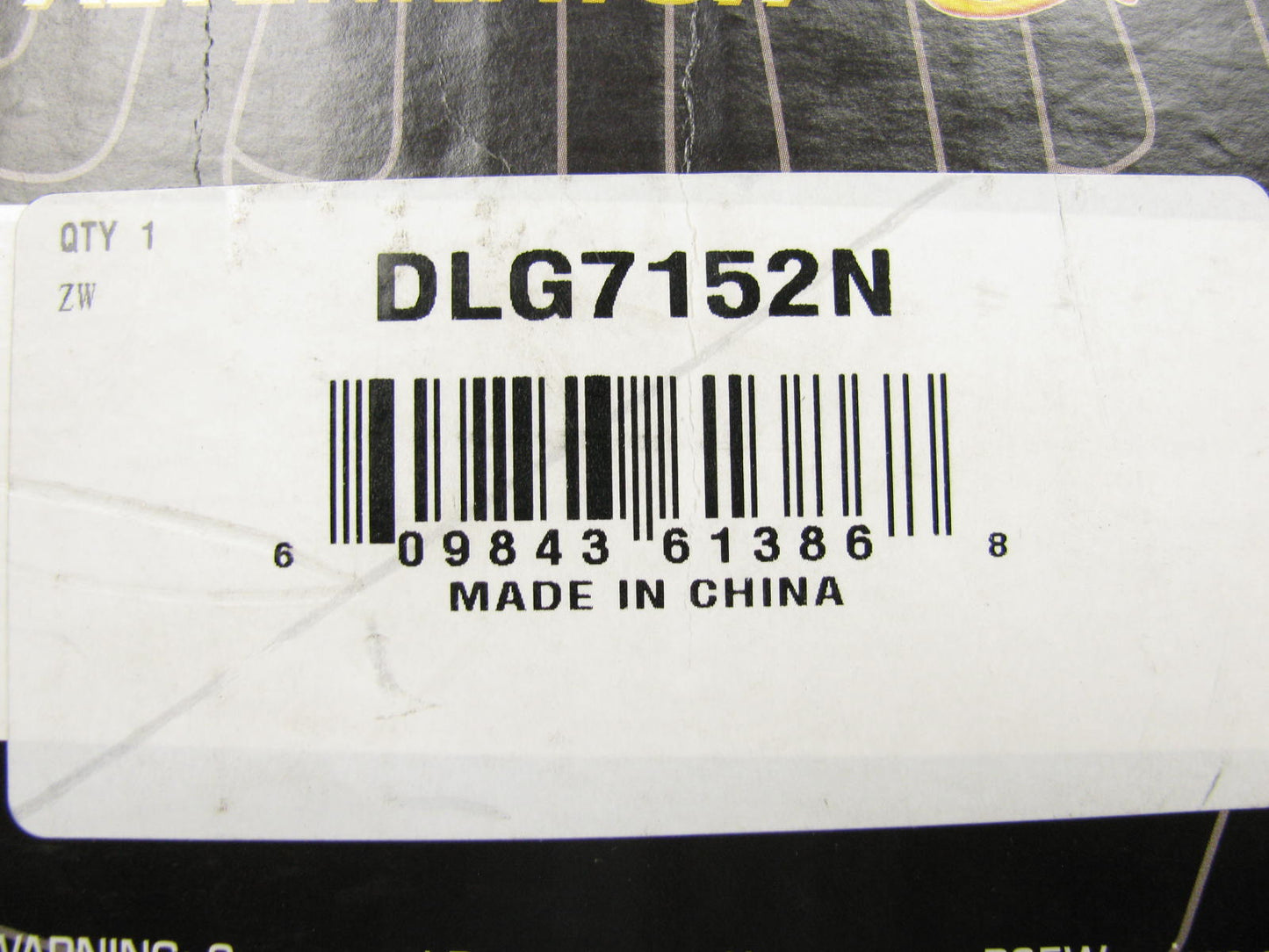 Duralast DLG7152N Heavy Duty Universal GM 1-Wire Alternator For Mercruiser