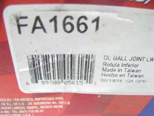 Duralast FA1661 Front Lower Suspension Ball Joint 1984-1996 Chevrolet Corvette