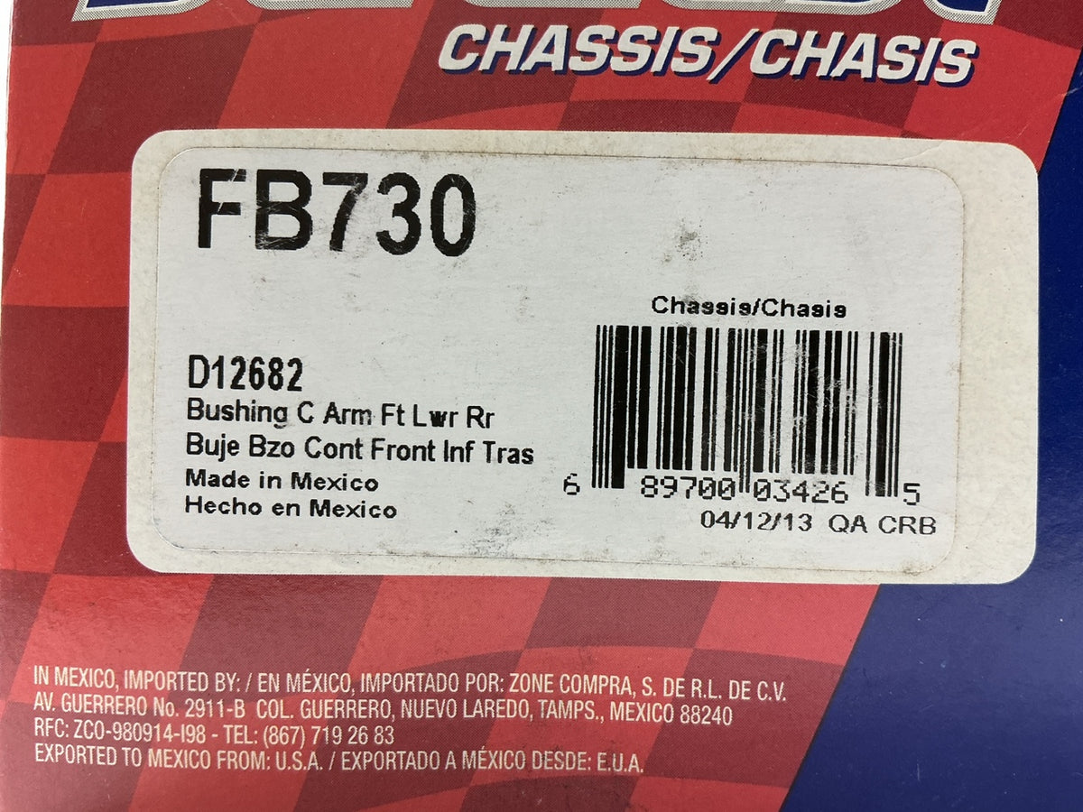 Duralast FB730 Suspension Control Arm Bushing - Front / Rear