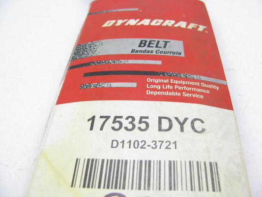 Dynacraft 17535DYC Accessory Drive Belt - 0.53'' X 54.27'' - 36 Degree