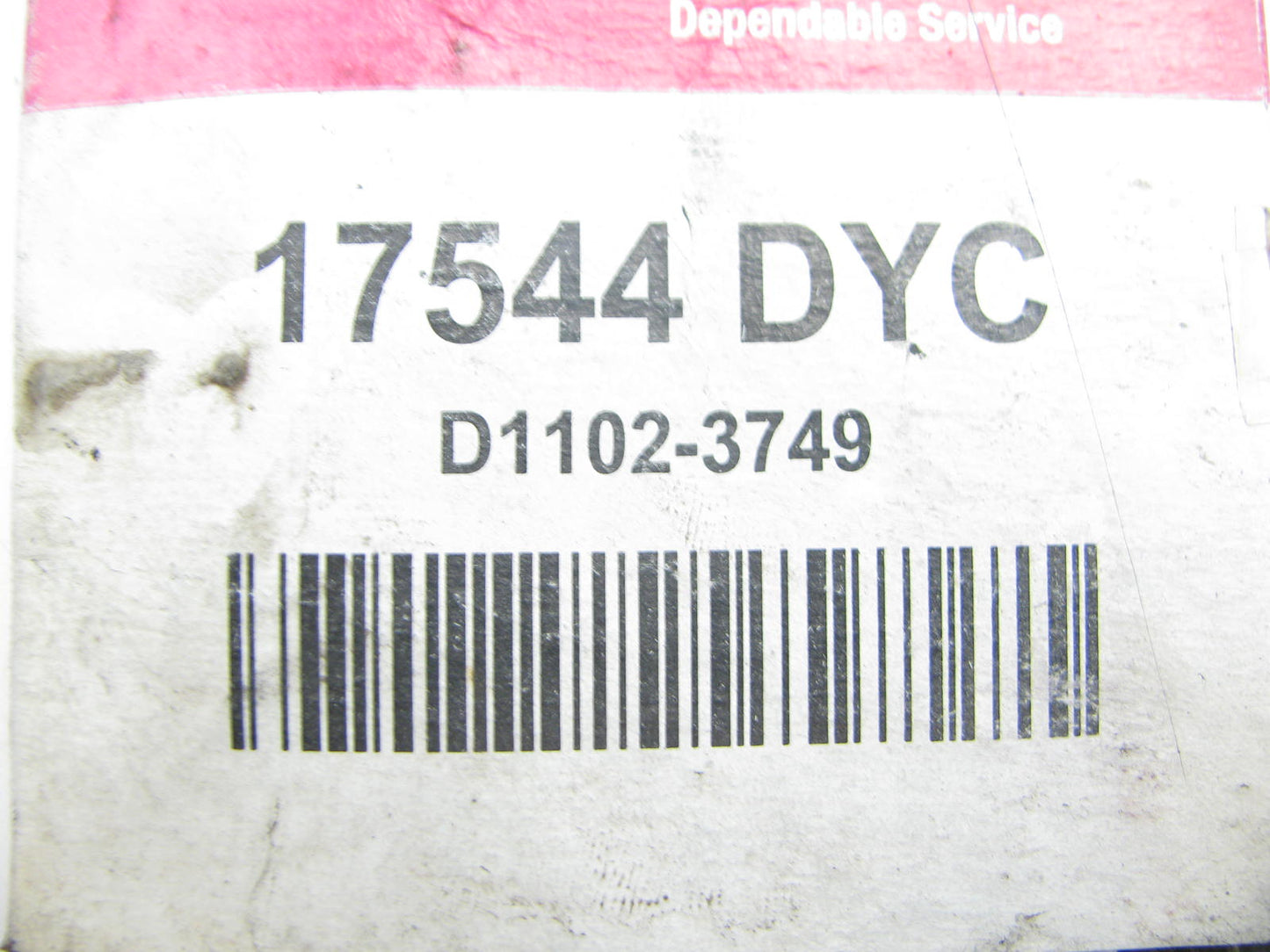 Dynacraft 17544DYC Accessory Drive Belt - 0.53'' X 54.50'' - 36 Degree