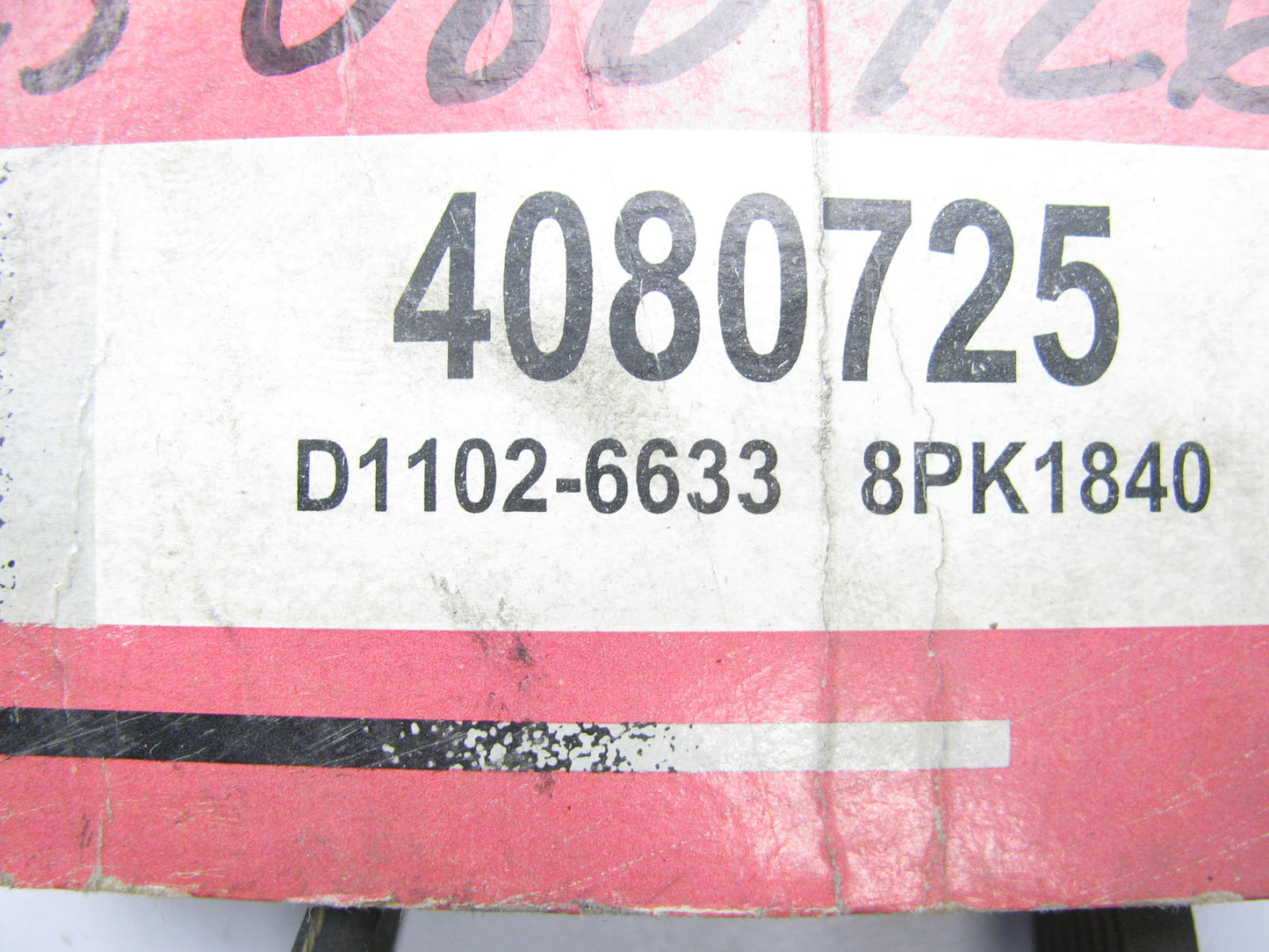 Dynacraft 4080725 Serpentine Belt - 1.12'' X 72.50'' - 8 Ribs