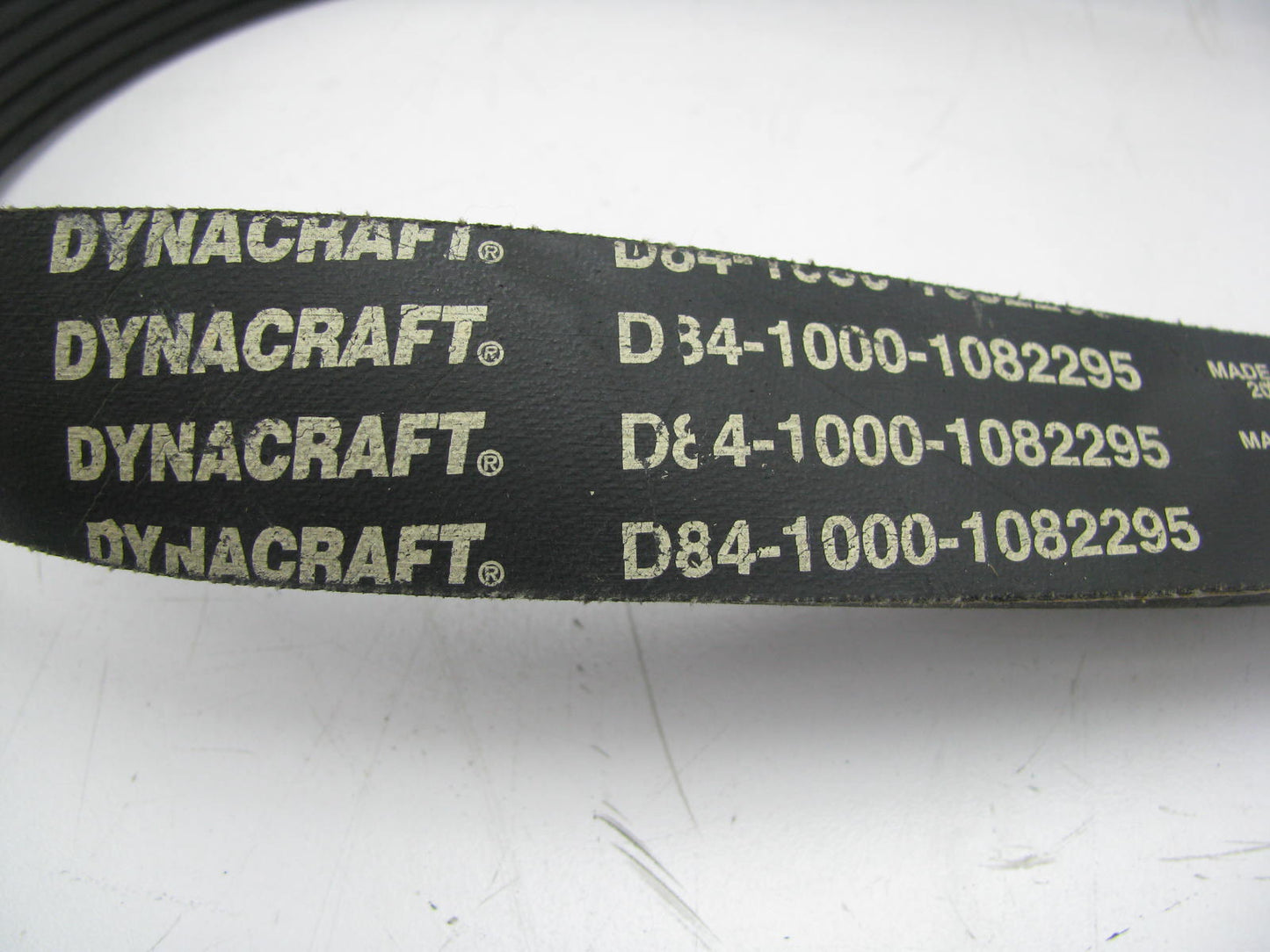 Dynacraft D84-1000-1082295 Serpentine Belt - 1.12'' X 91.00'' - 8 Ribs