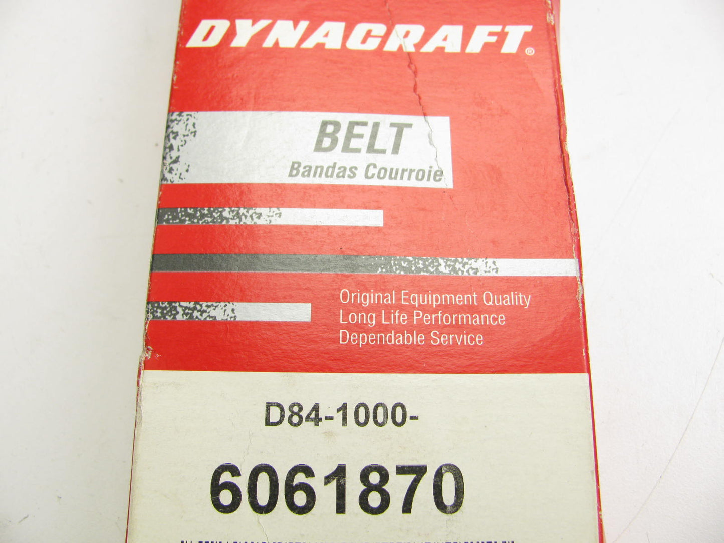 Dynacraft D84-1000-6061870 Serpentine Belt - 0.84'' X 74.125'' - 6 Ribs