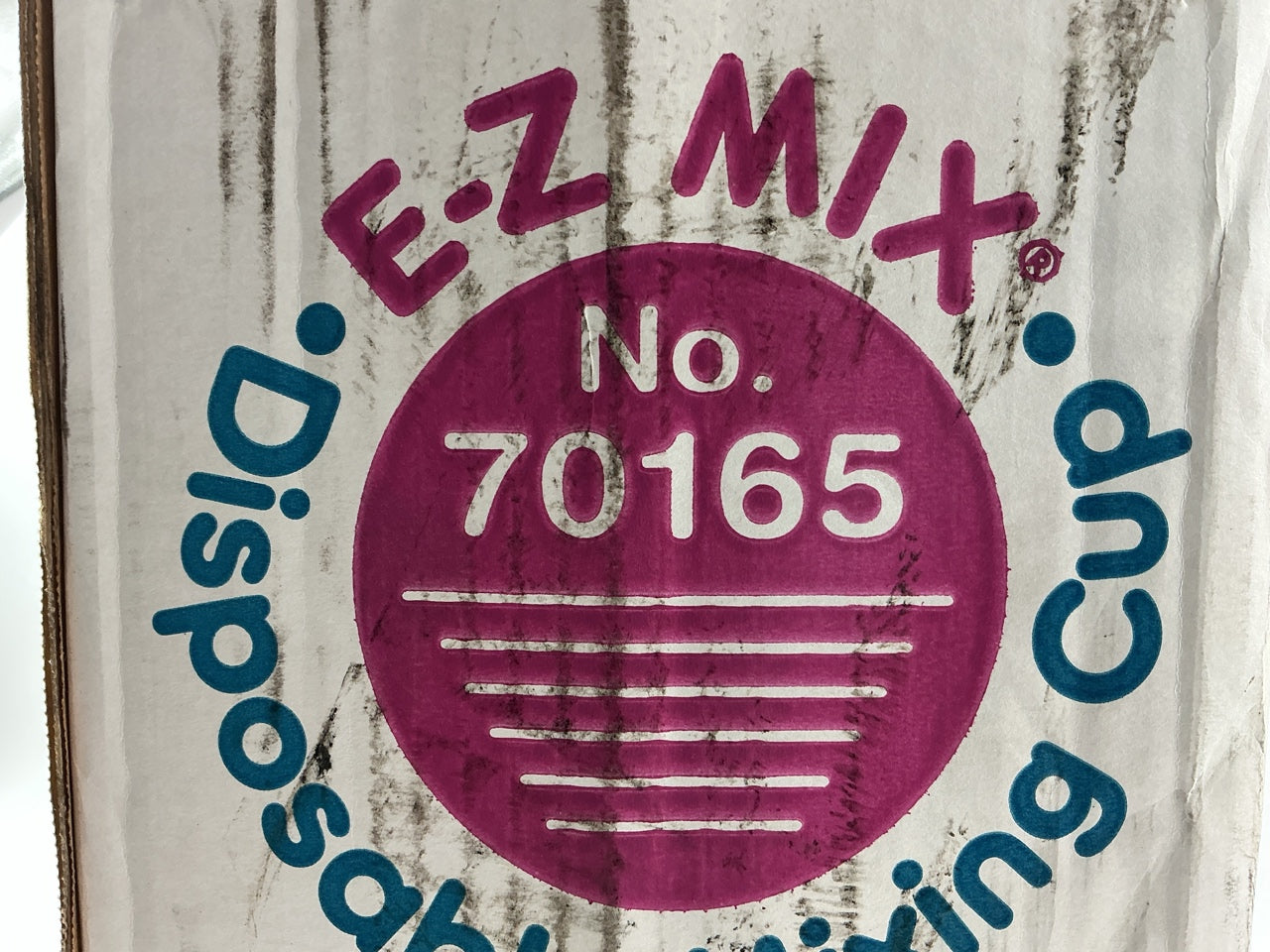 E-Z Mix 70165 5-Quart Plastic Mixing Paint Cups, Box Of 25