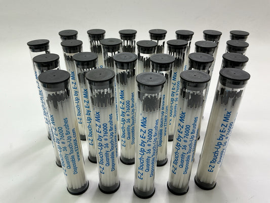 E-Z Mix 76000 E-Z Touch Up Brushes (36 Brushes / Tube) - 25 Tubes Total