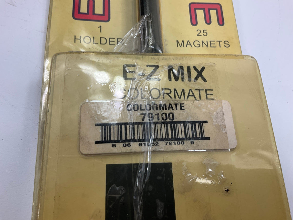 -Z Mix 79100 Colormate Magnetic Card Kit, Holder, 25 Magnetic Spray Cards