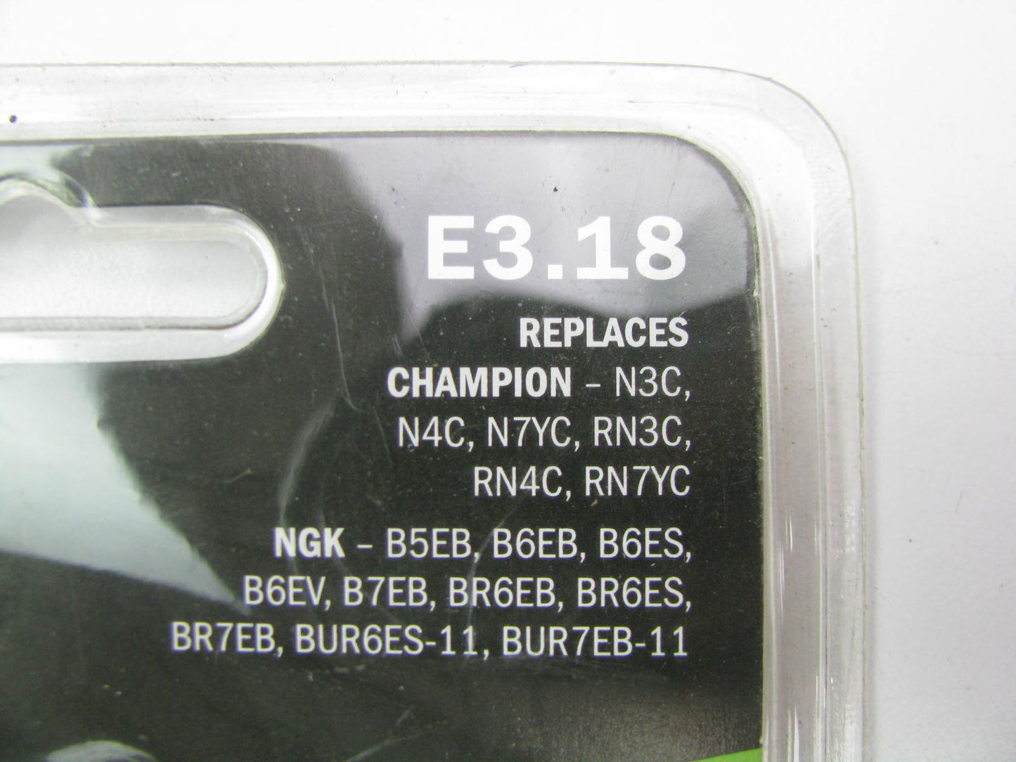 (4) E3 E3.18 Spark Plugs