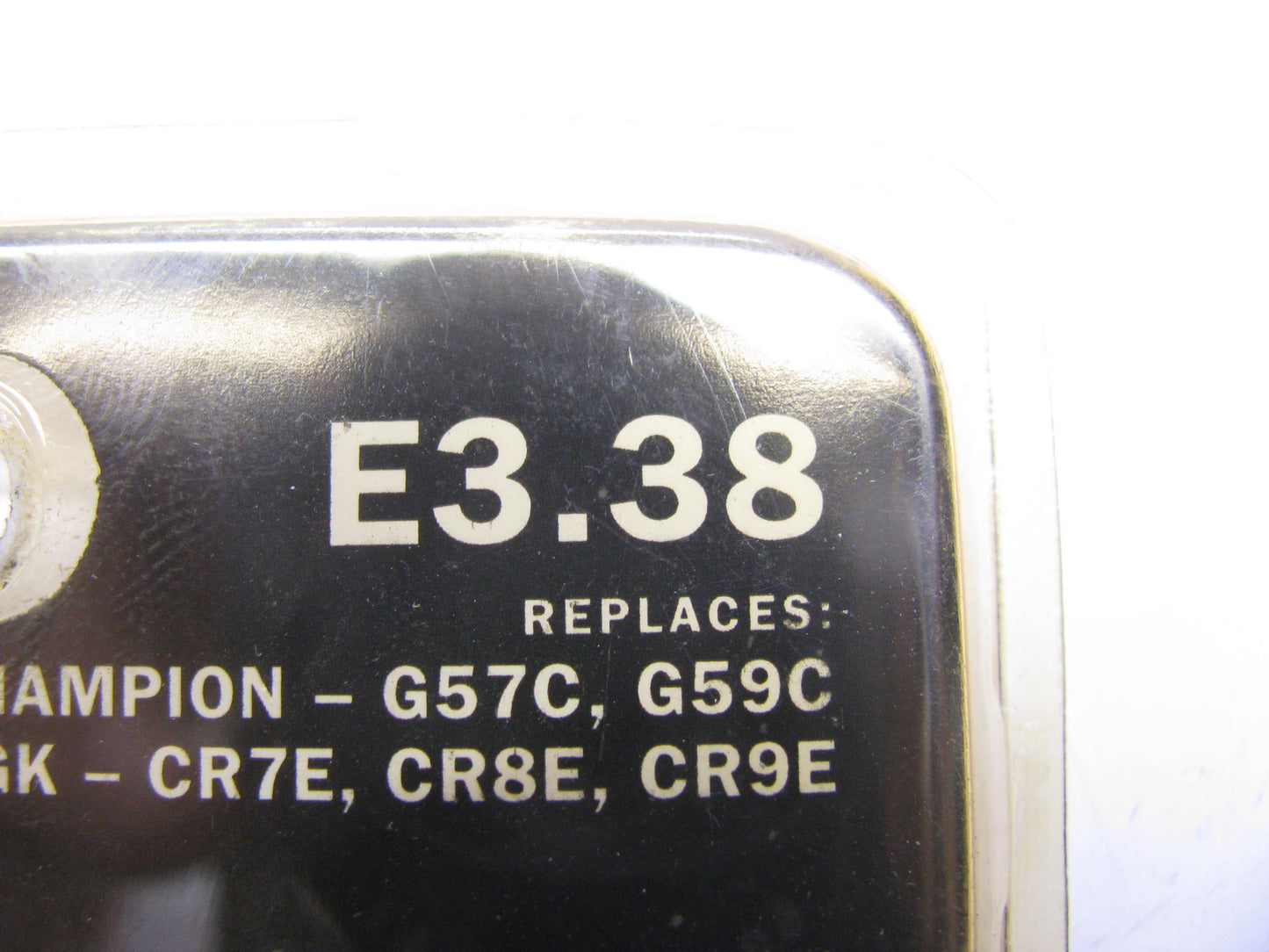 (4) E3 E3.38 Performance Spark Plugs (NGK CR7E, CR8E, CR9E CHAMPION G57C, G59C)