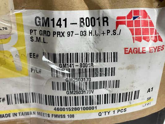 Eagle Eyes GM141-B001R Right Headlight Headlamp For 1997-2003 Pontiac Grand Prix