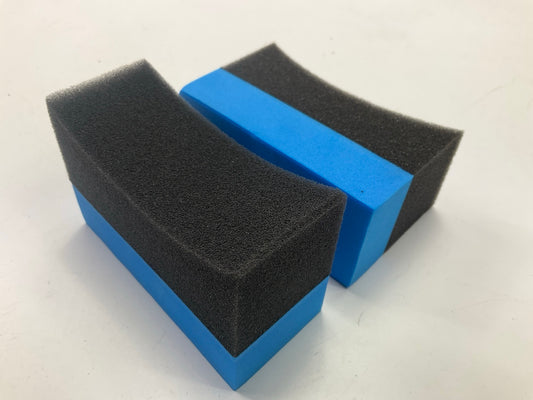 EAGLE ONE E15010602 Tire Shine Sponges - 2 Sponges For Automotive Detailing